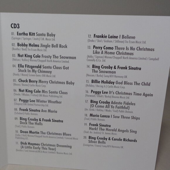 STARS OF CHRISTMAS by Various Artists / New CD / 3 Disc Set / 60 Classic Hits - Picture 16 of 16